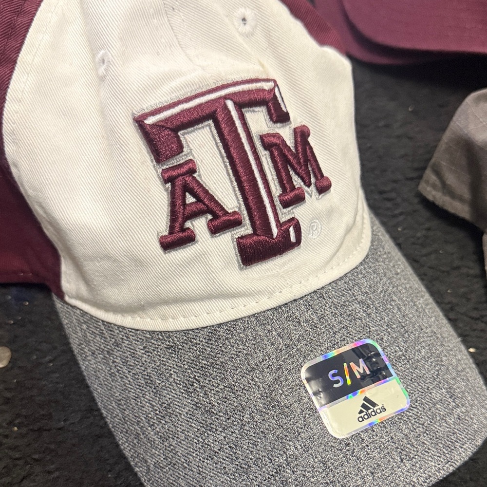 Texas A&M Cap Collection - Maroon, Gray, and White - Picture 4 of 7